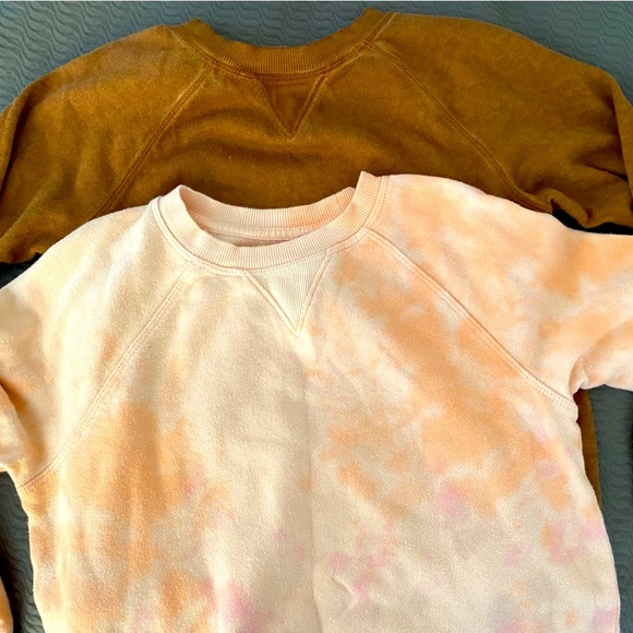 Cat & Jack Other - ⭐️ Last Chance ⭐️ Cat & Jack girls 7/8 crew sweater sweatshirts bundle of 2